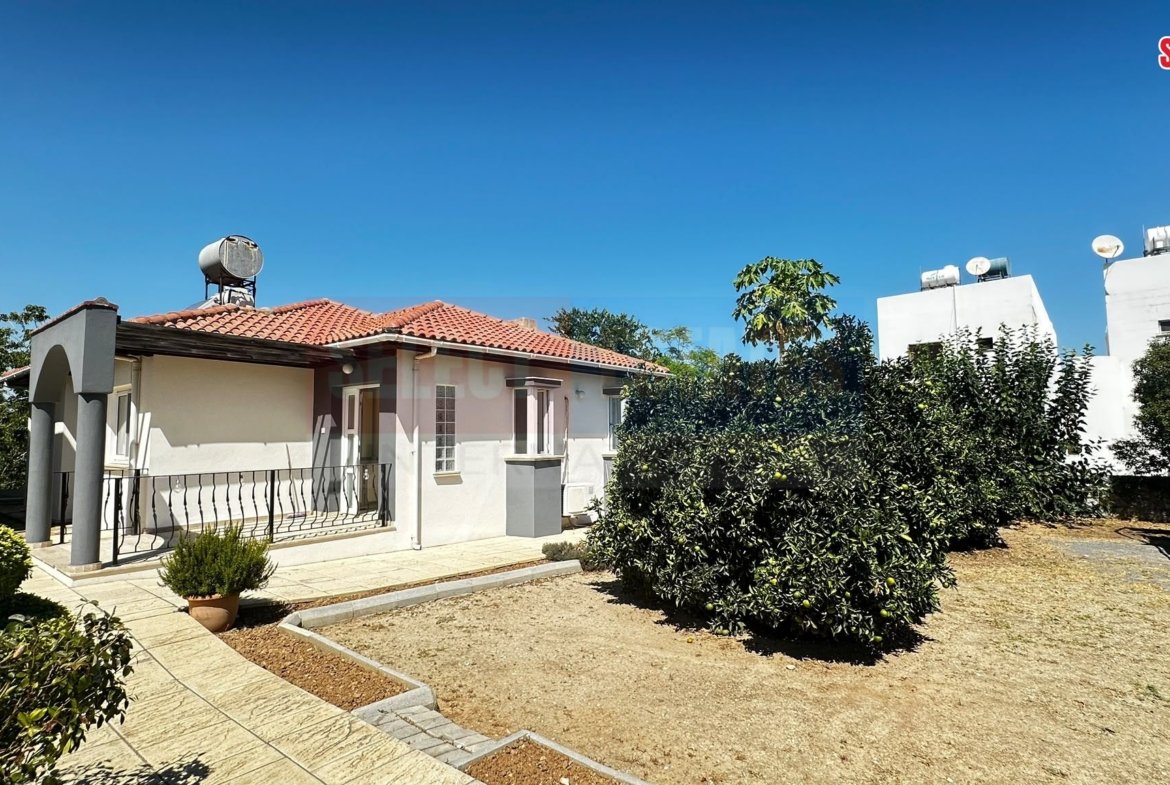 3-Bedroom Bungalow in Edremit, £1,200 Monthly Rent, North Cyprus Properties for Rent