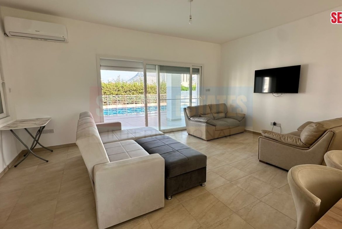 Sea View Pool Villa, Karsiyaka, North Cyprus Properties for Rent