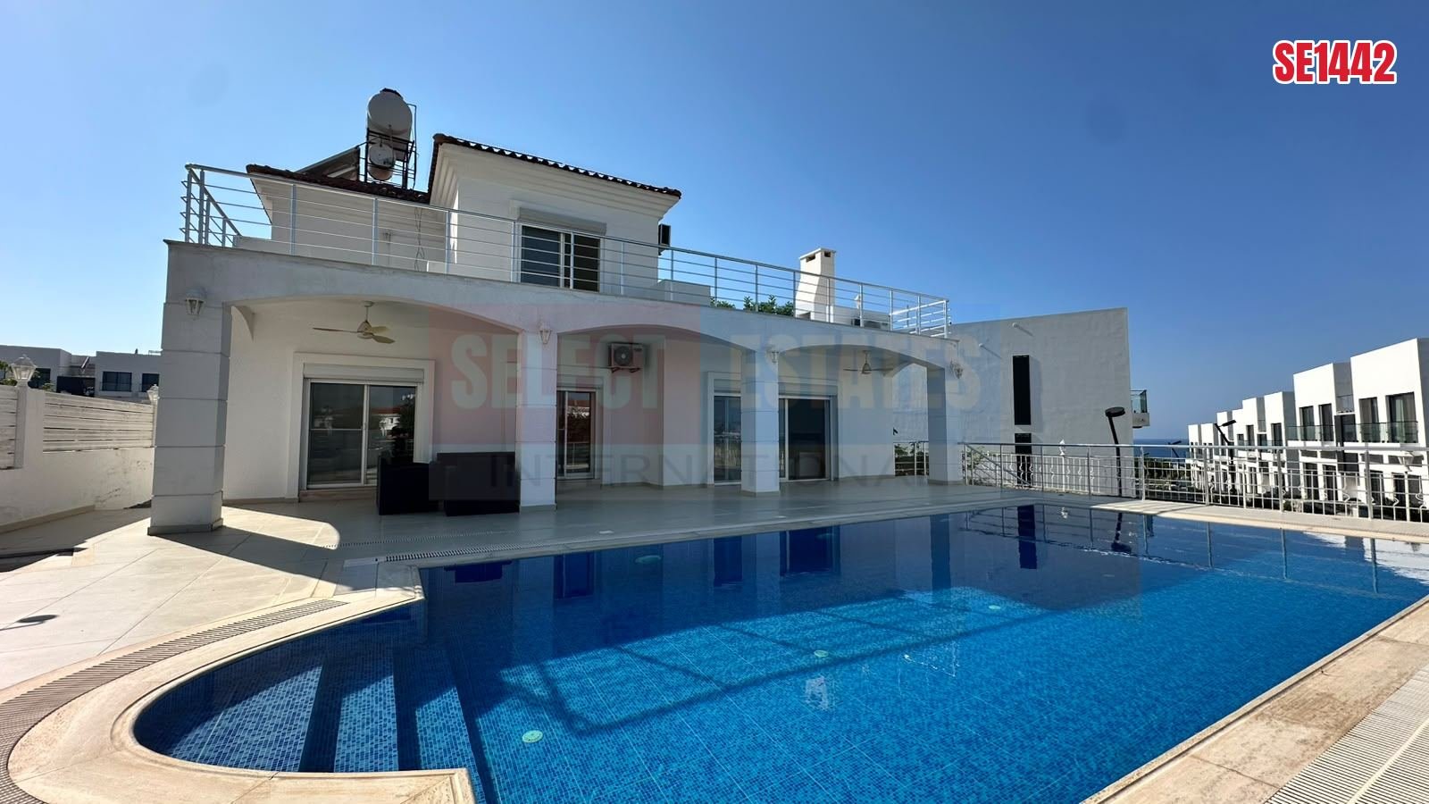 Sea View Pool Villa, Karsiyaka, North Cyprus Properties for Rent