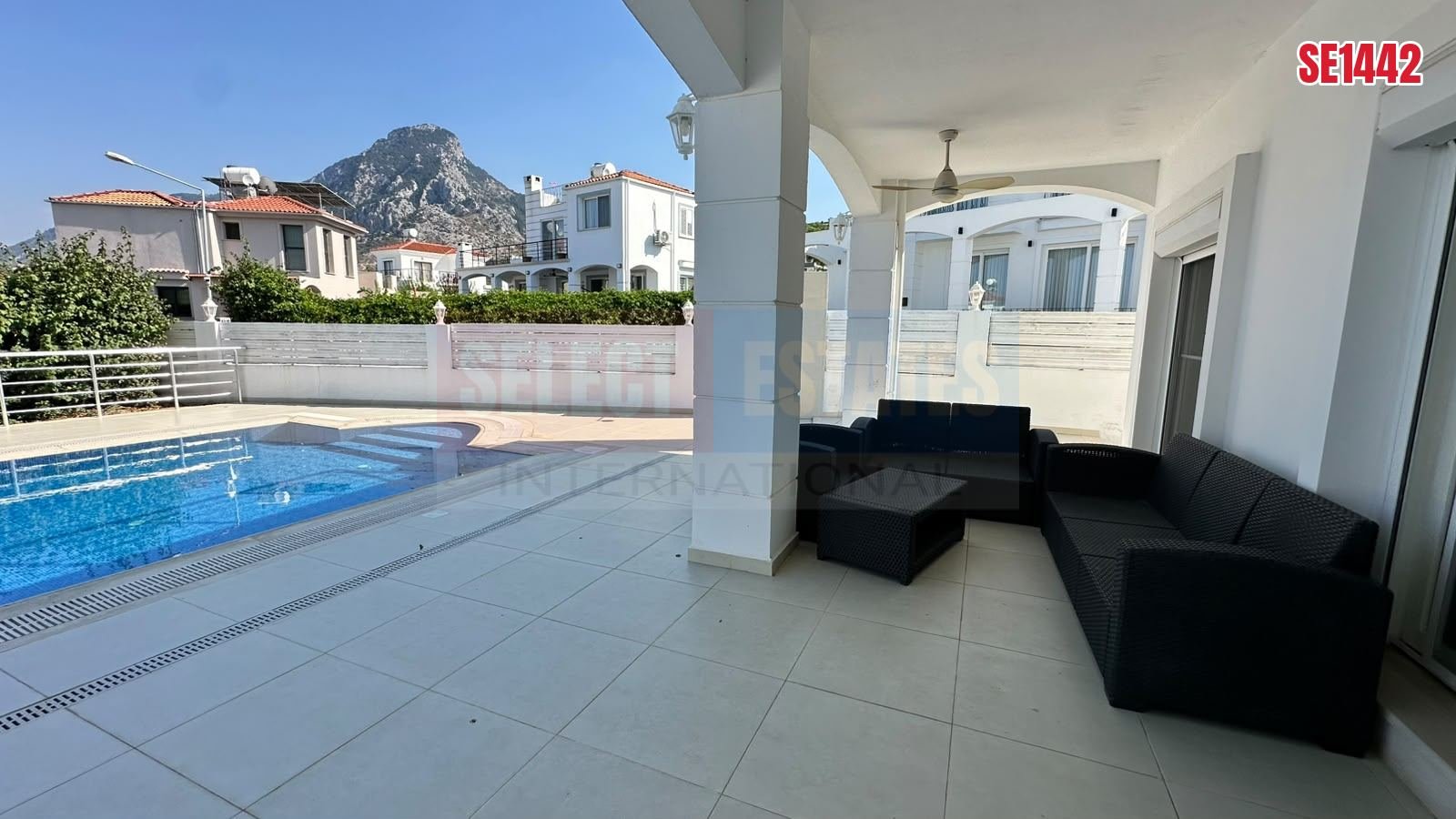 Sea View Pool Villa, Karsiyaka, North Cyprus Properties for Rent