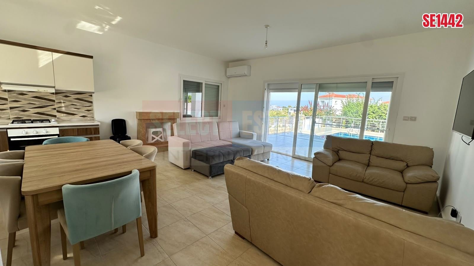 Sea View Pool Villa, Karsiyaka, North Cyprus Properties for Rent