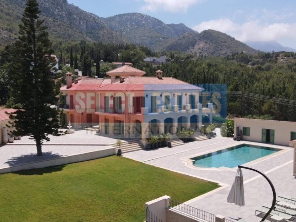 Luxury Sea View Mansion Çatalköy, North Cyprus Properties for Rent