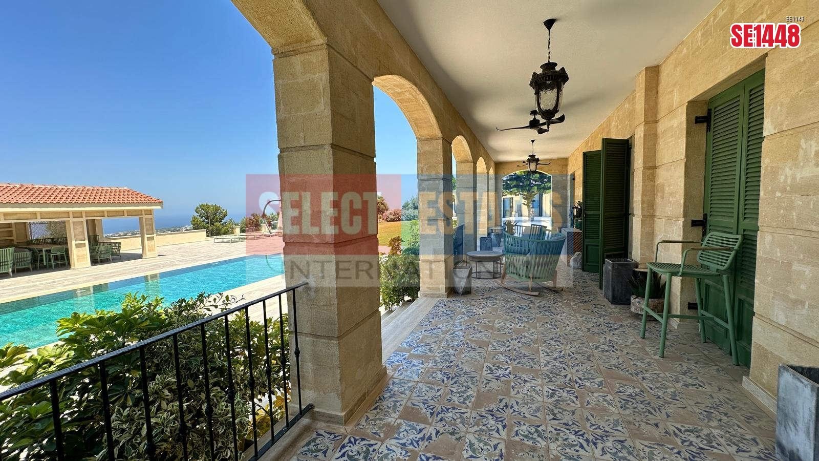 Luxury Sea View Mansion Çatalköy, North Cyprus Properties for Rent
