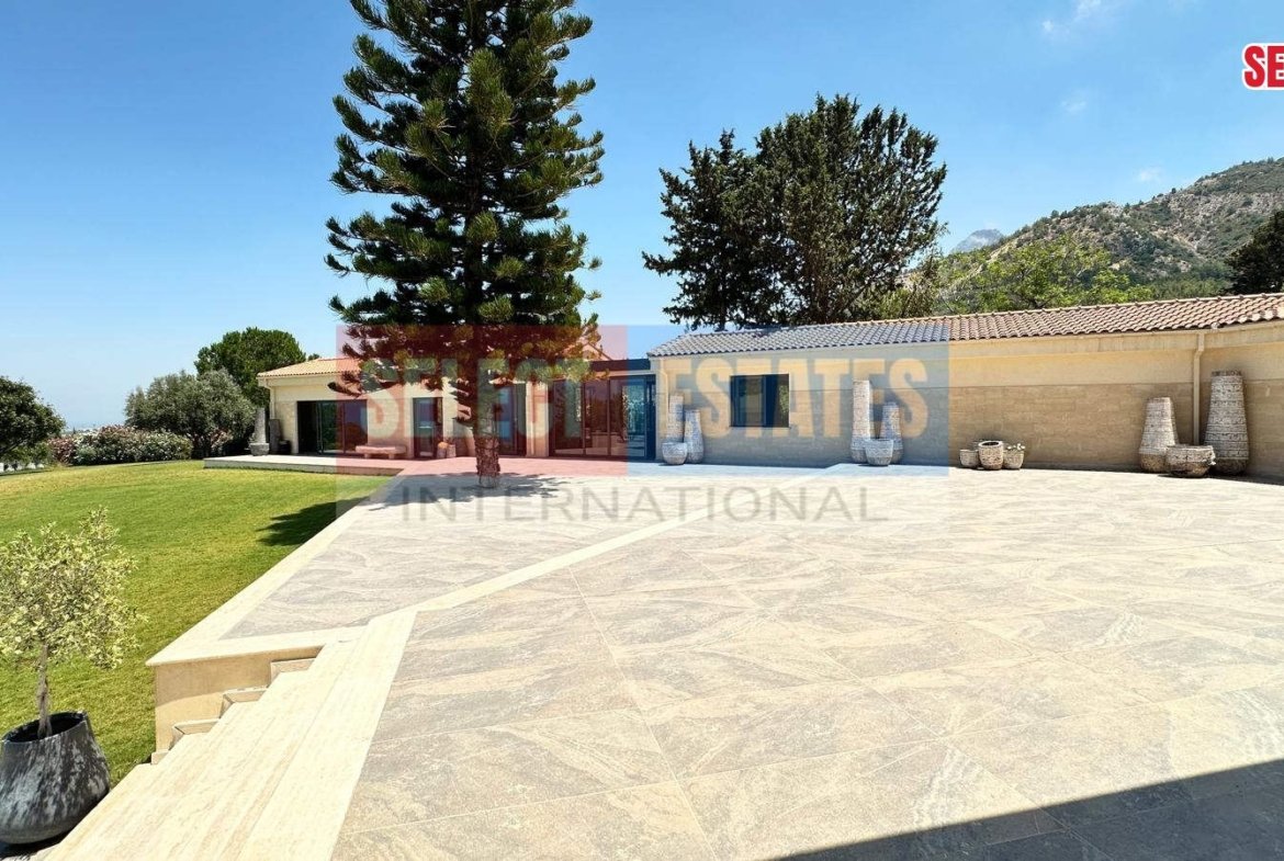 Luxury Sea View Mansion Çatalköy, North Cyprus Properties for Rent