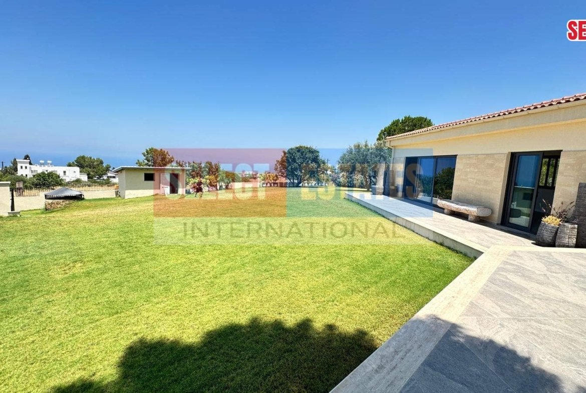 Luxury Sea View Mansion Çatalköy, North Cyprus Properties for Rent