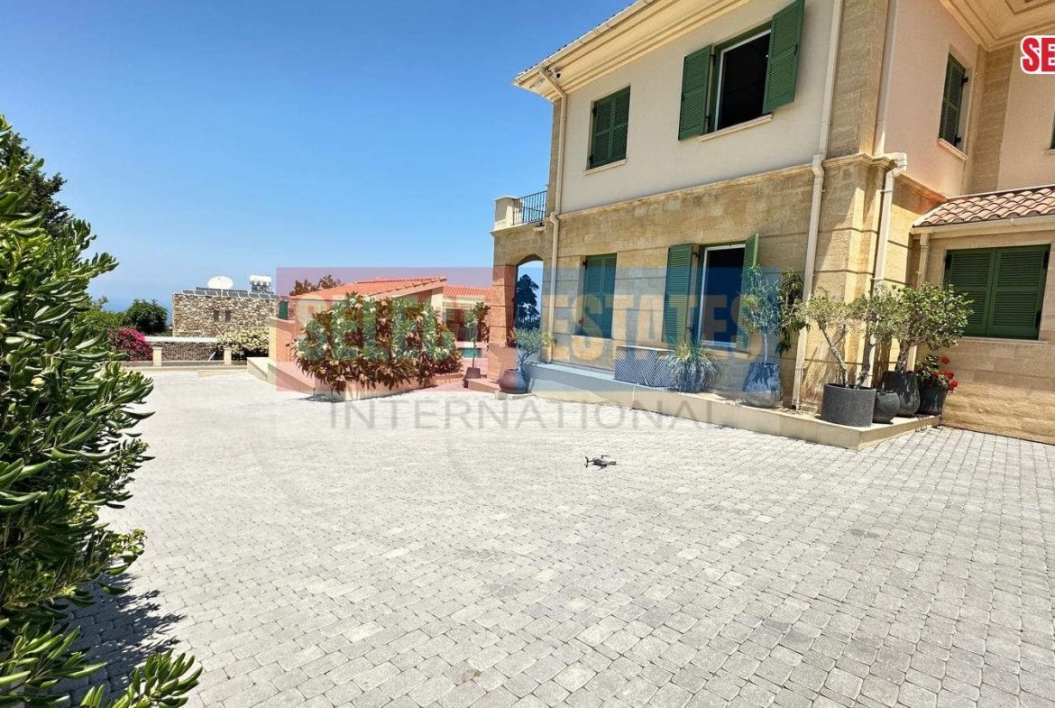 Luxury Sea View Mansion Çatalköy, North Cyprus Properties for Rent