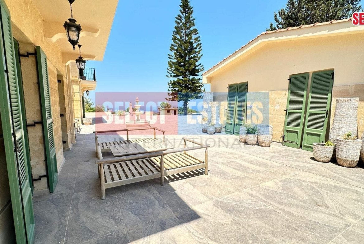 Luxury Sea View Mansion Çatalköy, North Cyprus Properties for Rent