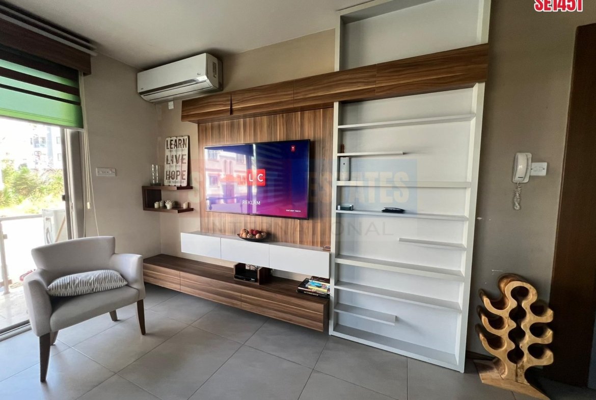 Furnished 2+1 Apartment Kyrenia Center, North Cyprus Properties for Rent