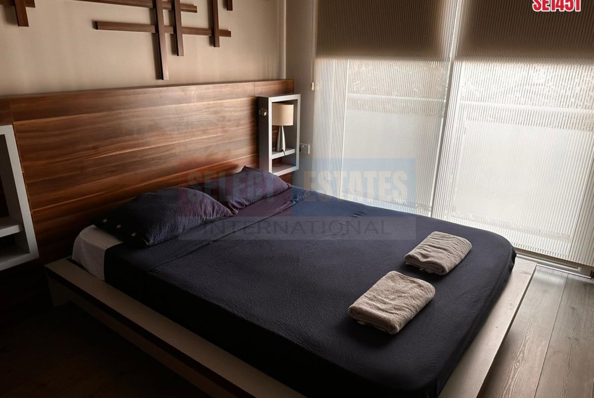 Furnished 2+1 Apartment Kyrenia Center, North Cyprus Properties for Rent