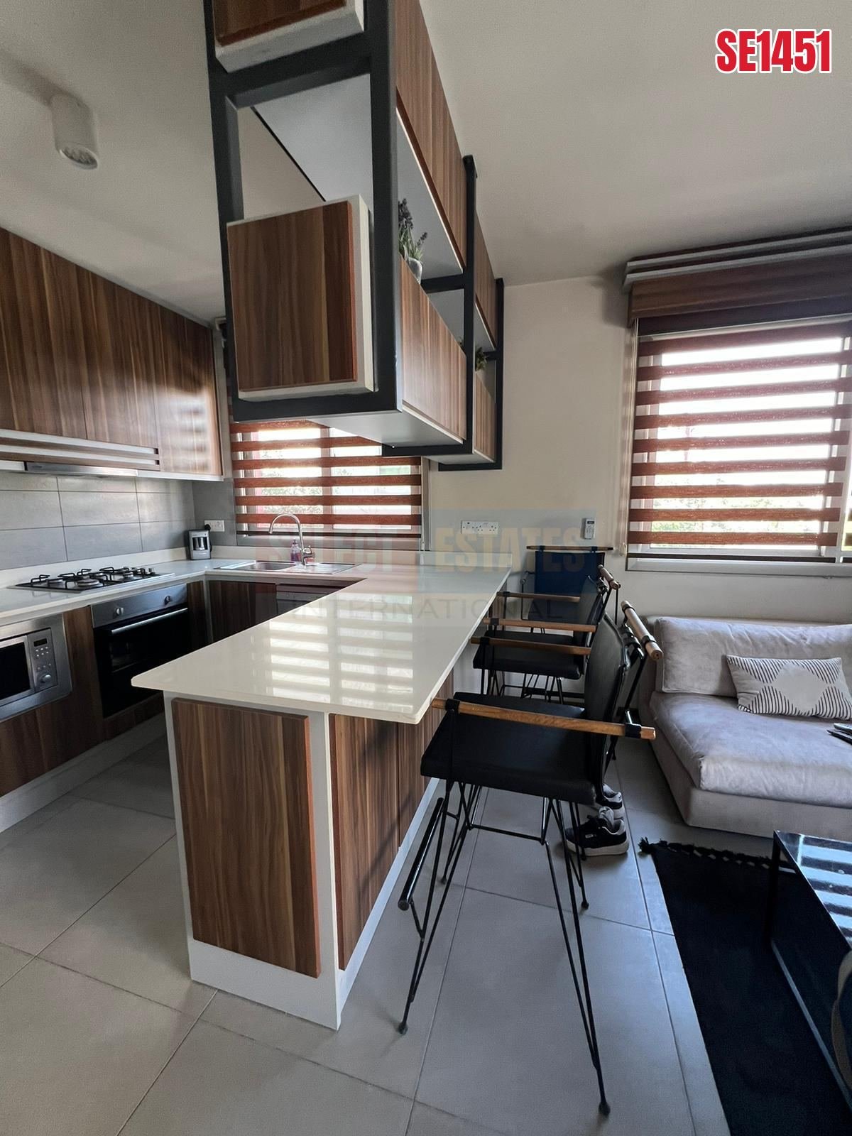Furnished 2+1 Apartment Kyrenia Center, North Cyprus Properties for Rent