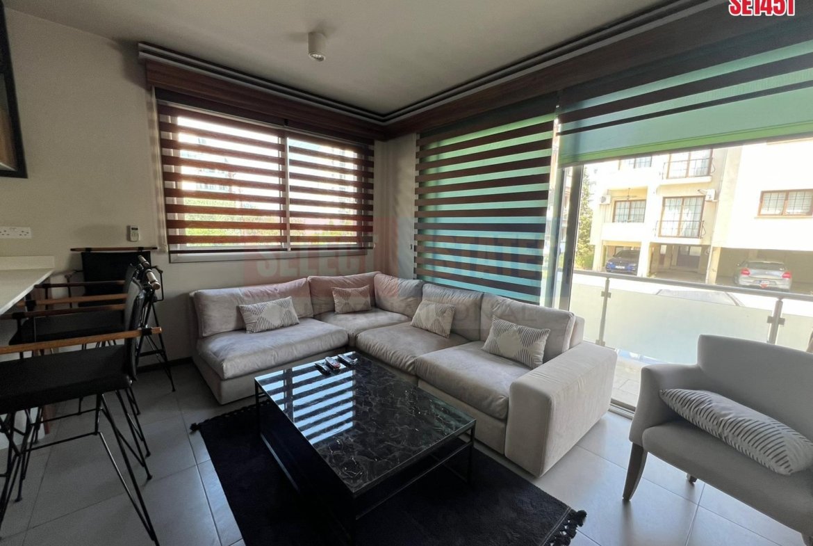 Furnished 2+1 Apartment Kyrenia Center, North Cyprus Properties for Rent