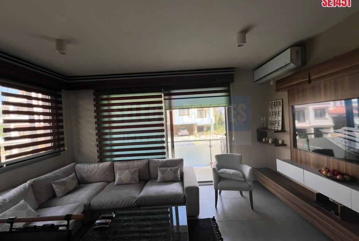 Furnished 2+1 Apartment Kyrenia Center, North Cyprus Properties for Rent