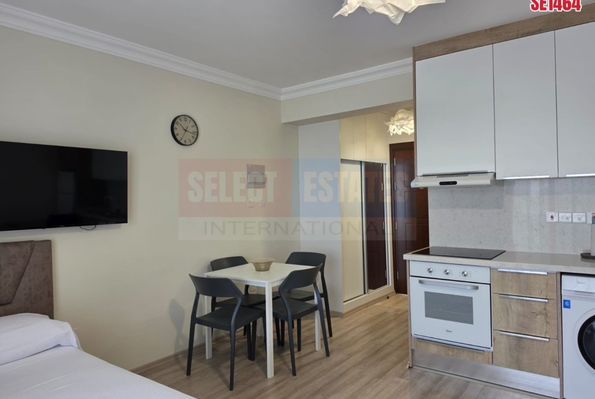 Furnished Studio Apartment, Iskele, North Cyprus Properties for Sale