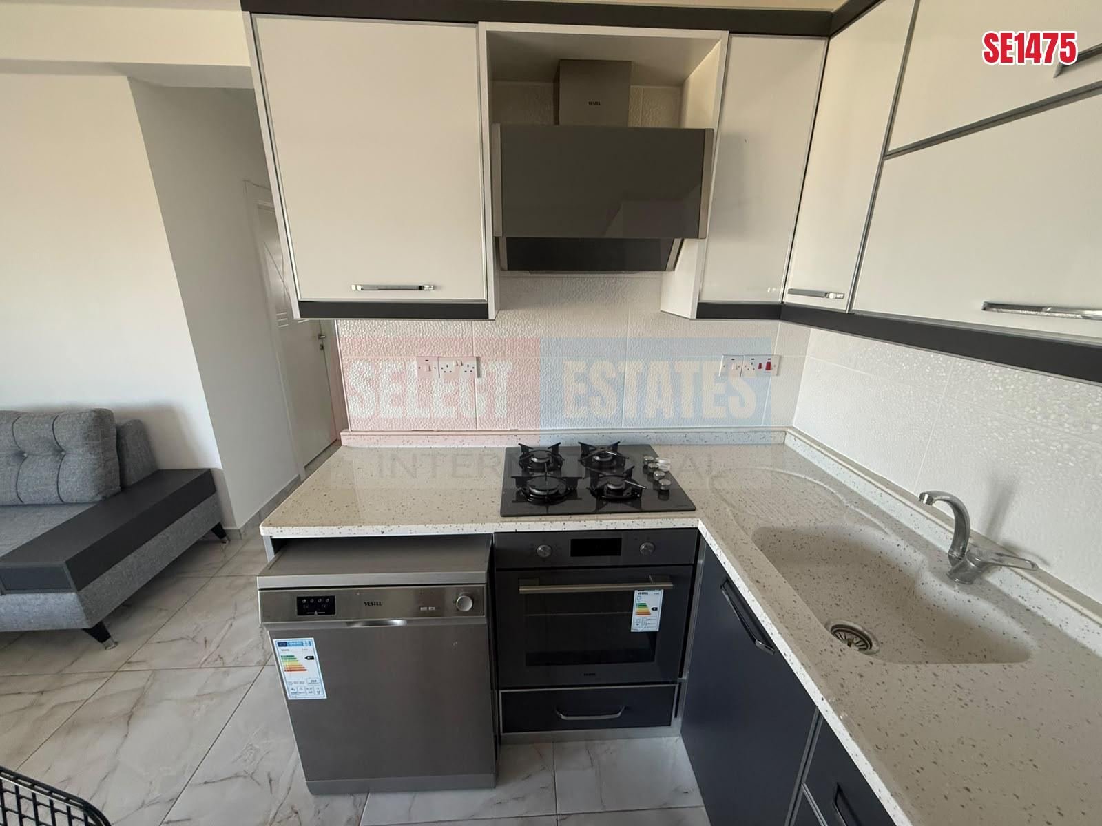 SE1475_1bf9a481e589 Sea View Apartment, Long Beach, North Cyprus Properties for Sale