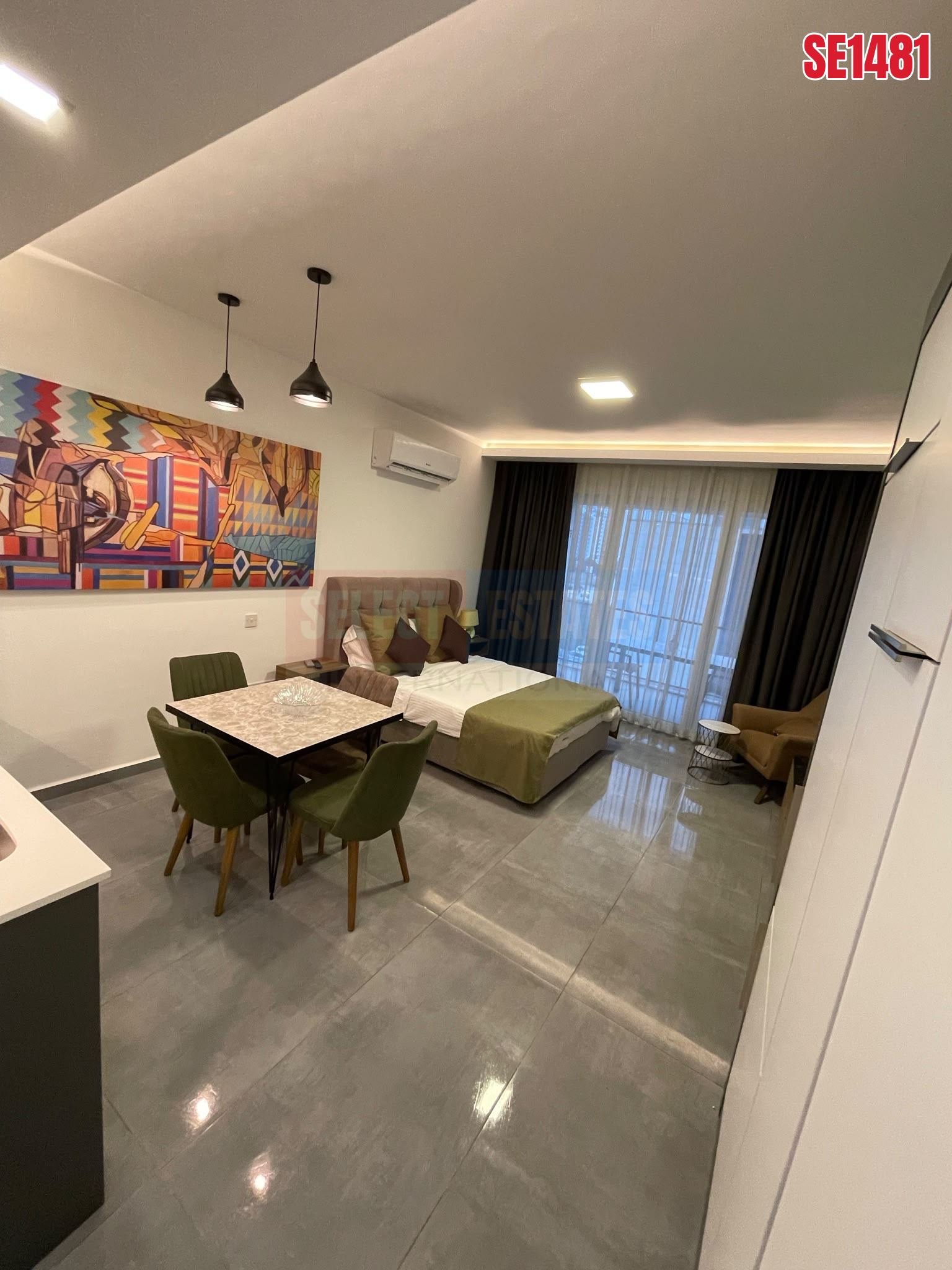 Sea View Studio, Long Beach, North Cyprus Properties for Sale