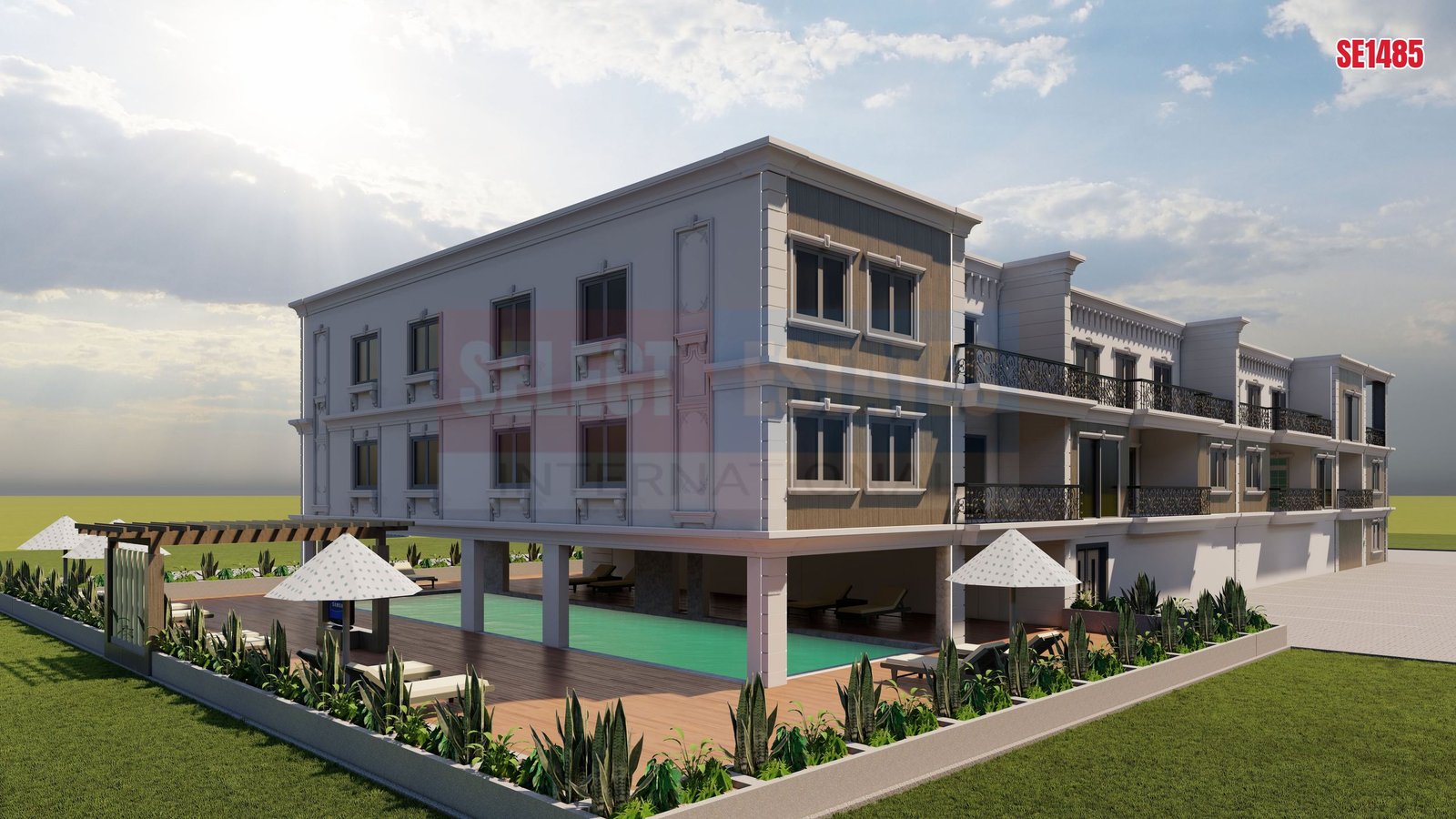 3-Bedroom Sea View Apartment, Iskele, North Cyprus Properties for Sale