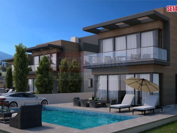 Turkish Title Sea View Villa, North Cyprus Properties for Sale