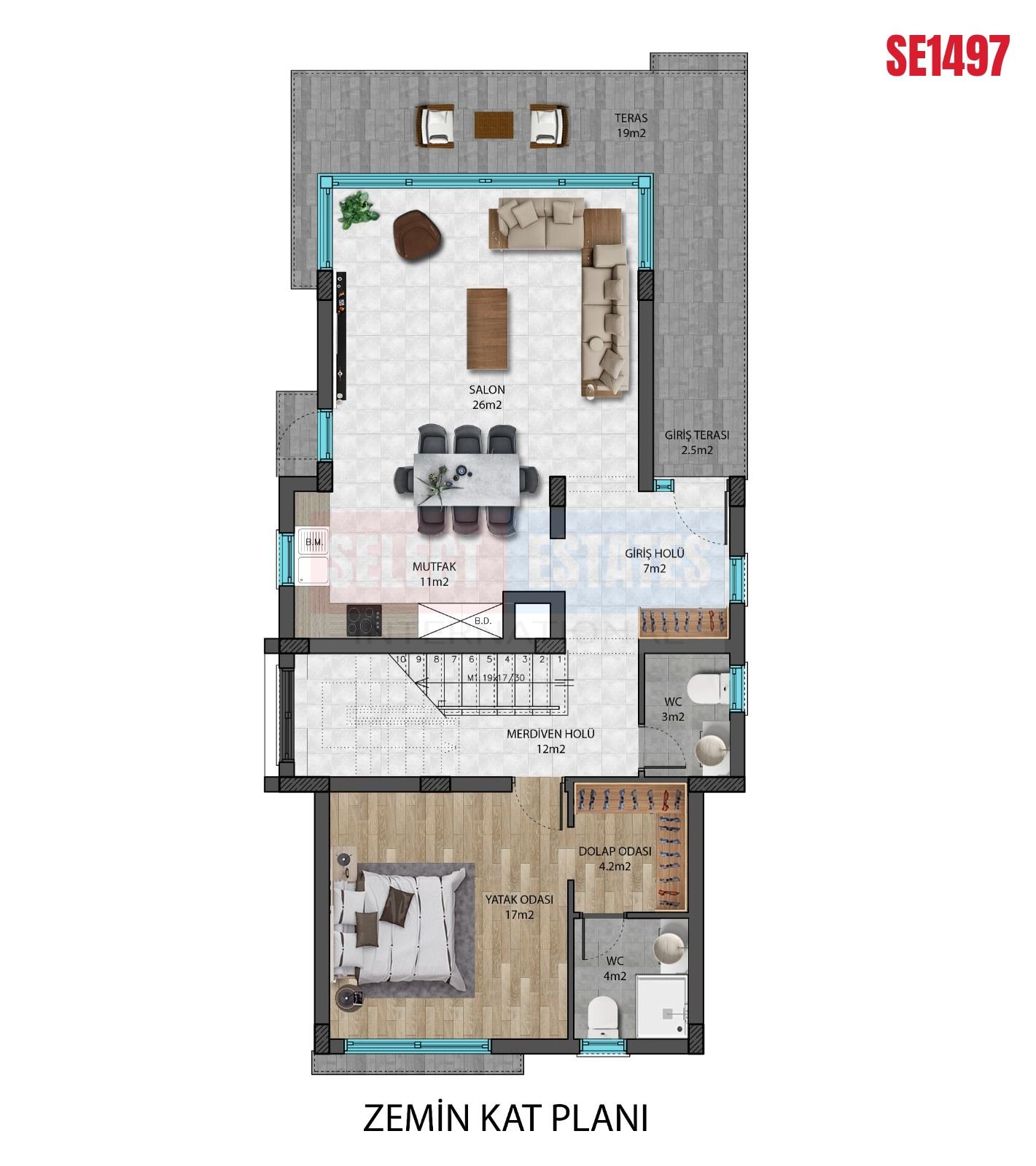 Turkish Title Villa, Ozanköy, North Cyprus Properties for Sale