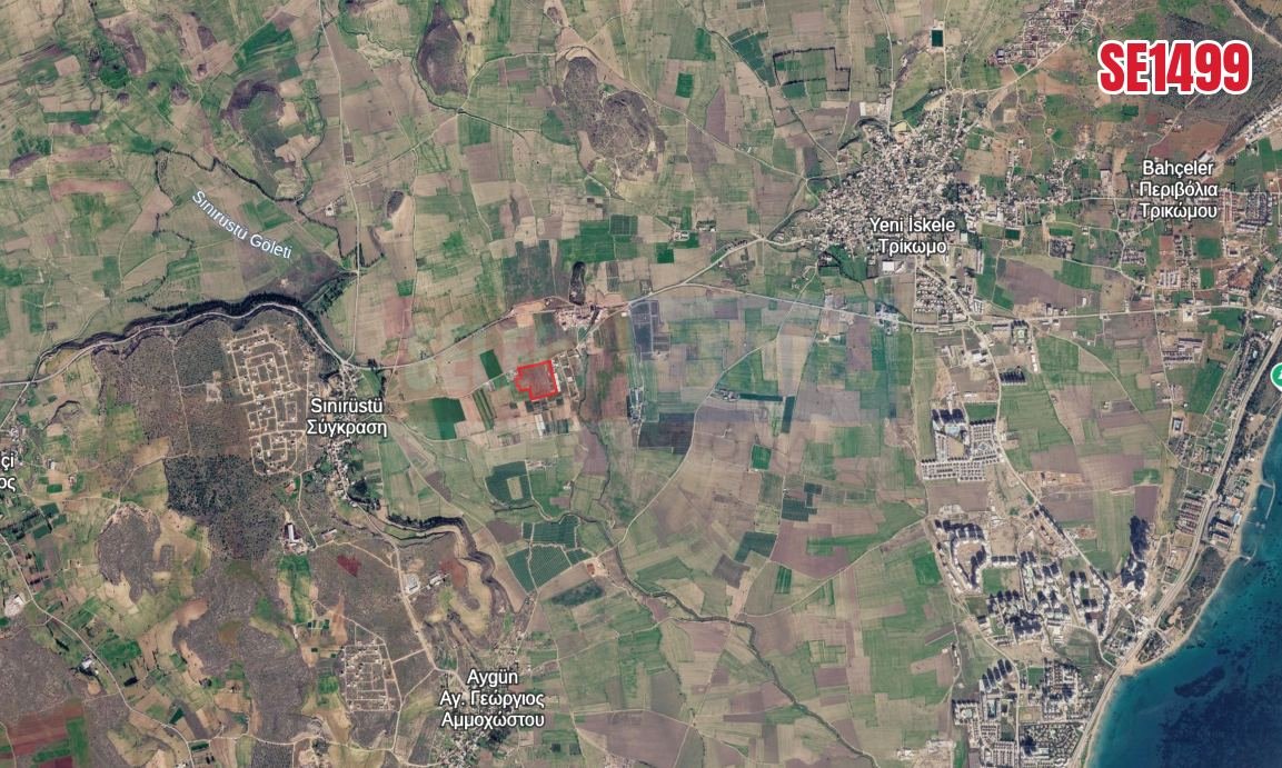 Sea View Land, Sınırüstü, Iskele, North Cyprus Properties for Sale