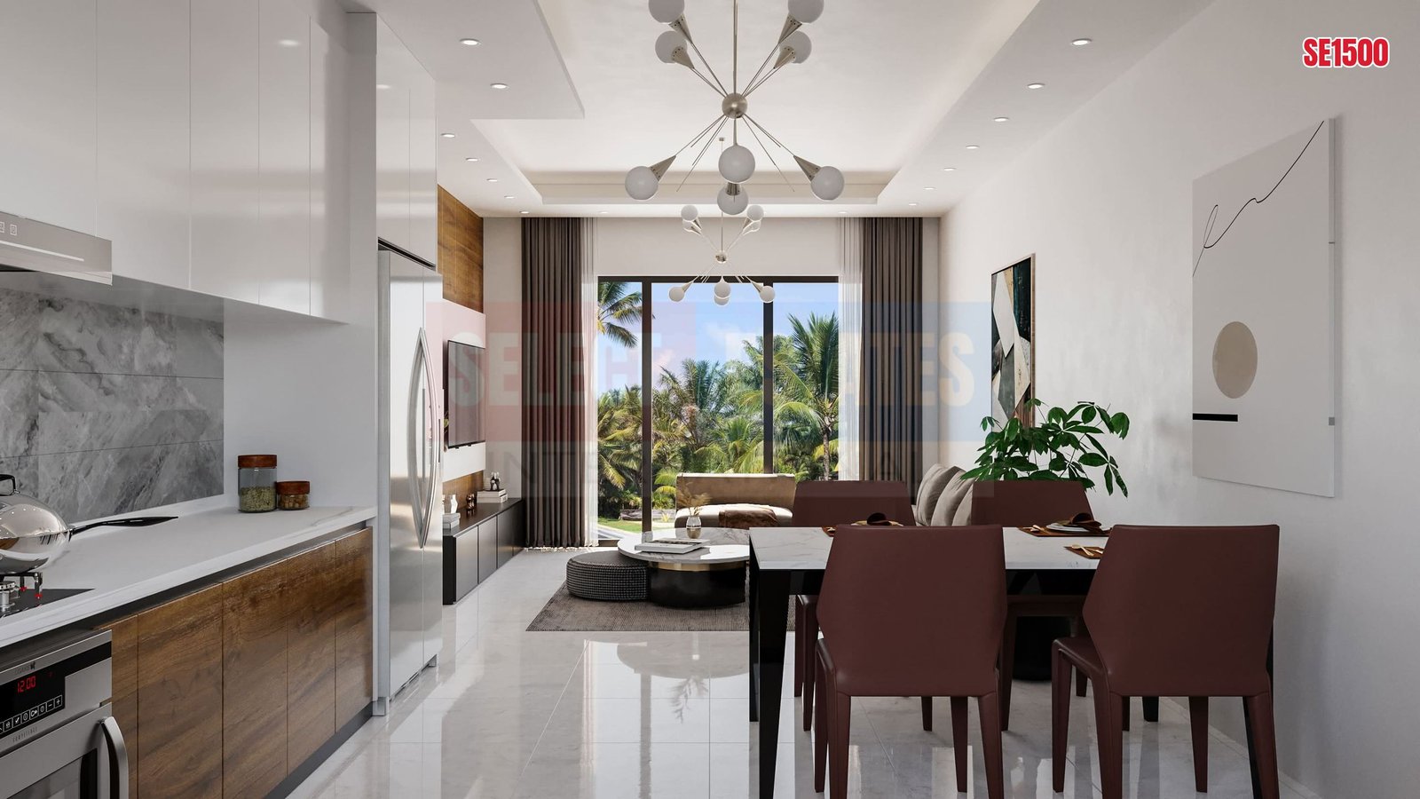 Sea View Villa, Iskele Merkez, North Cyprus Properties for Sale