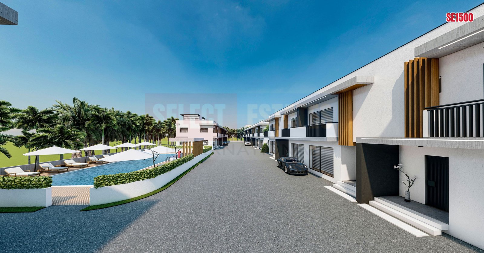 Sea View Villa, Iskele Merkez, North Cyprus Properties for Sale
