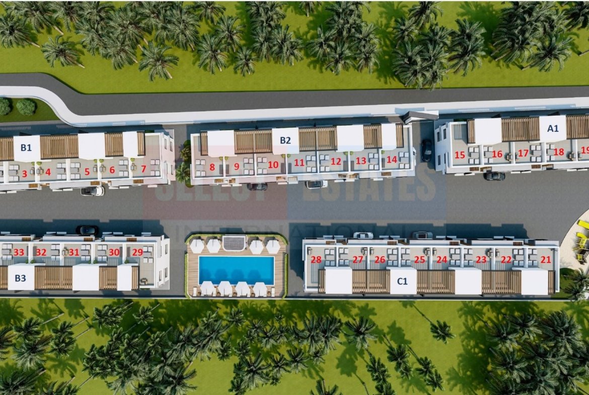 Sea View Villa, Iskele Merkez, North Cyprus Properties for Sale