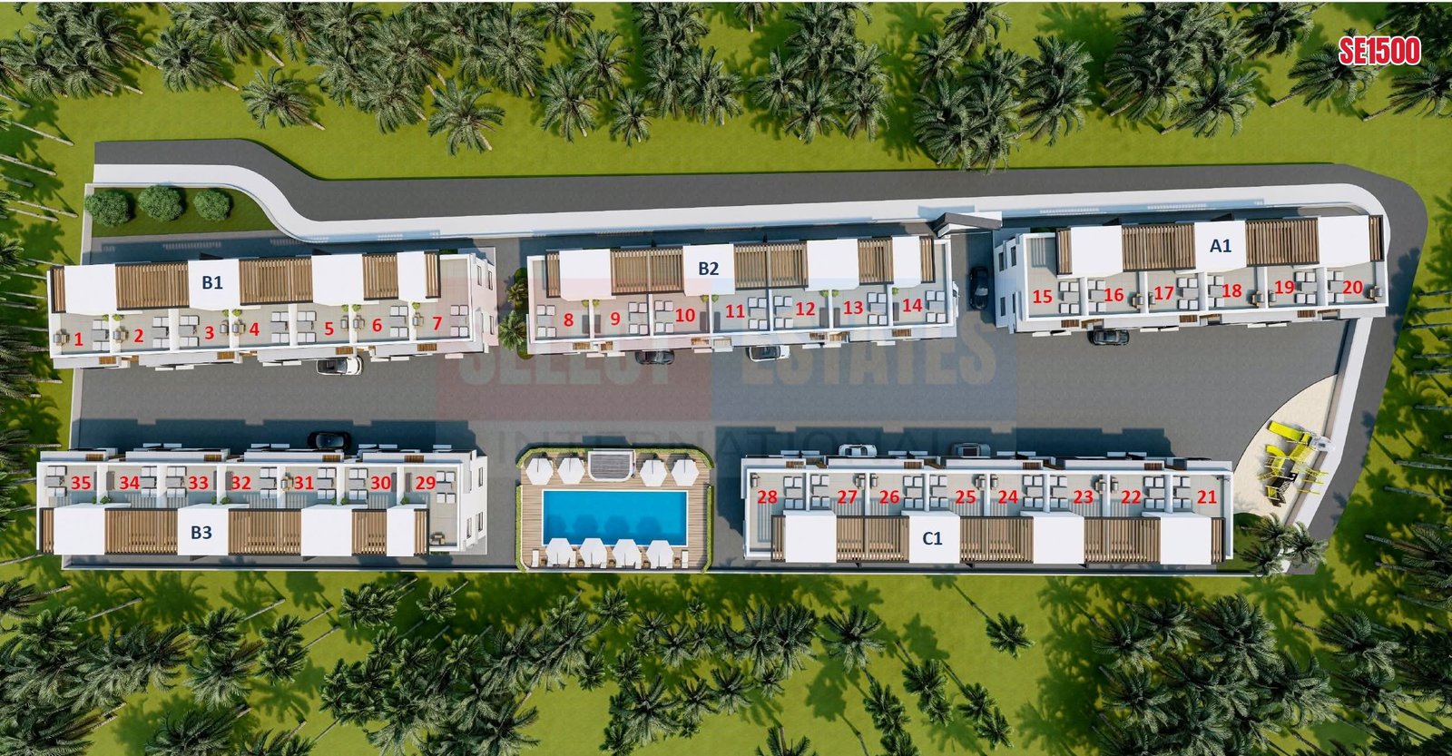 Sea View Villa, Iskele Merkez, North Cyprus Properties for Sale