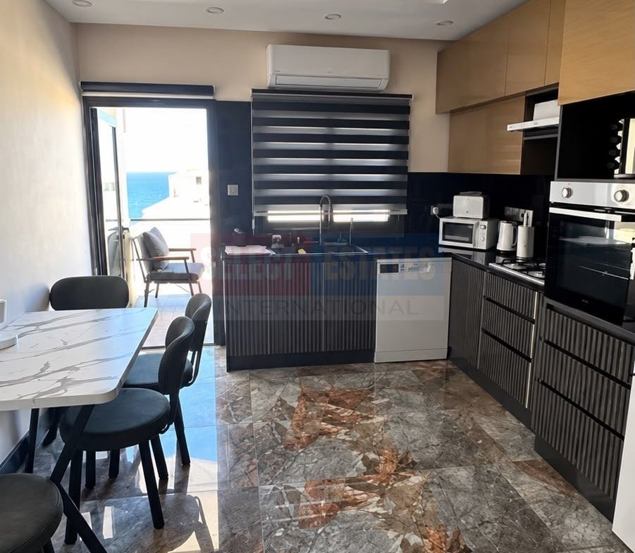 Furnished 2-Bedroom Apartment, Kyrenia Center, North Cyprus Properties for Rent