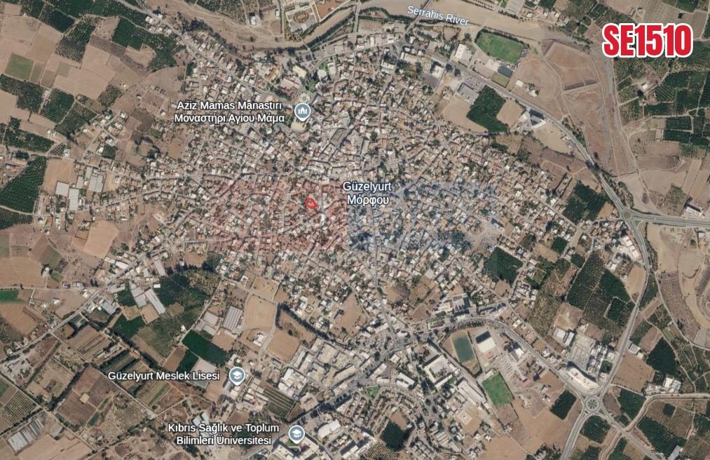 Commercial Residential Plot Güzelyurt Center, North Cyprus Properties for Sale