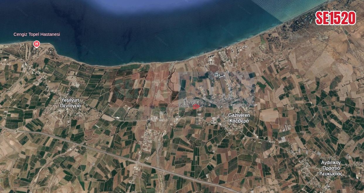 Sea View Residential Land, Gaziveren, North Cyprus Properties for Sale