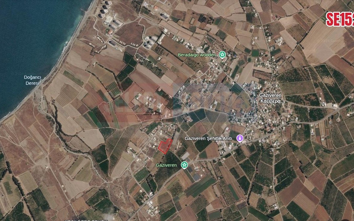 Sea View Residential Land, Gaziveren, North Cyprus Properties for Sale