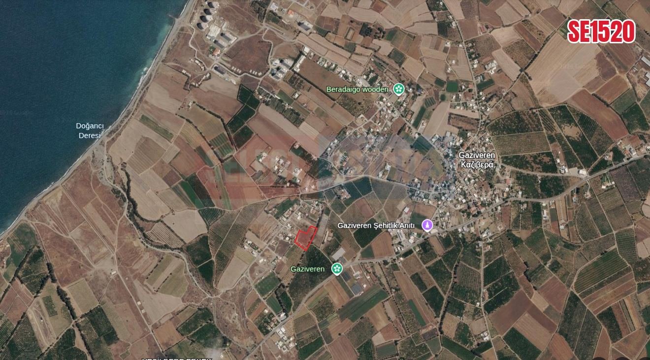 Sea View Residential Land, Gaziveren, North Cyprus Properties for Sale