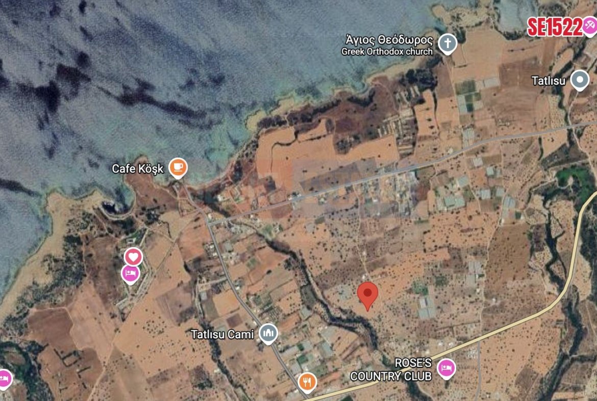Sea View Residential Plot, Tatlisu, North Cyprus Properties for Sale