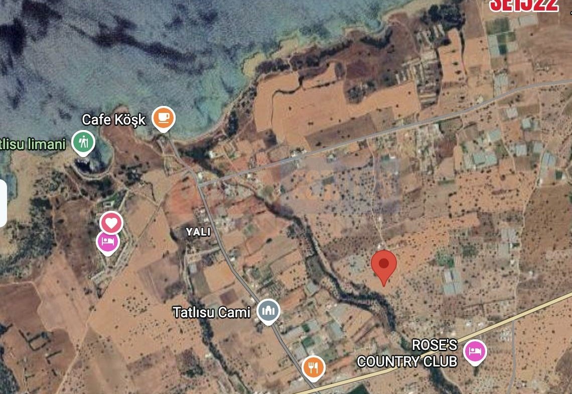 Sea View Residential Plot, Tatlisu, North Cyprus Properties for Sale