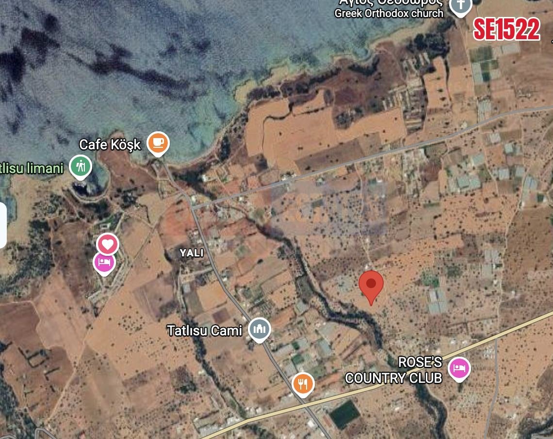 Sea View Residential Plot, Tatlisu, North Cyprus Properties for Sale