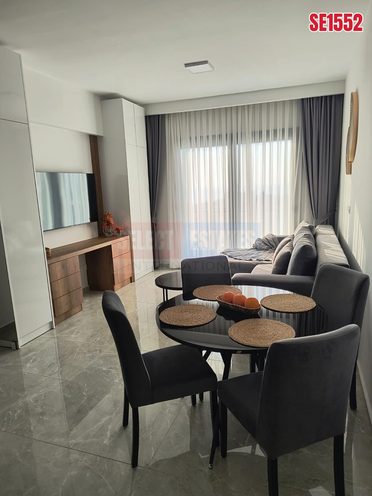 SE1552_352a02701450 Sea View Apartment, Long Beach, North Cyprus Properties for Rent