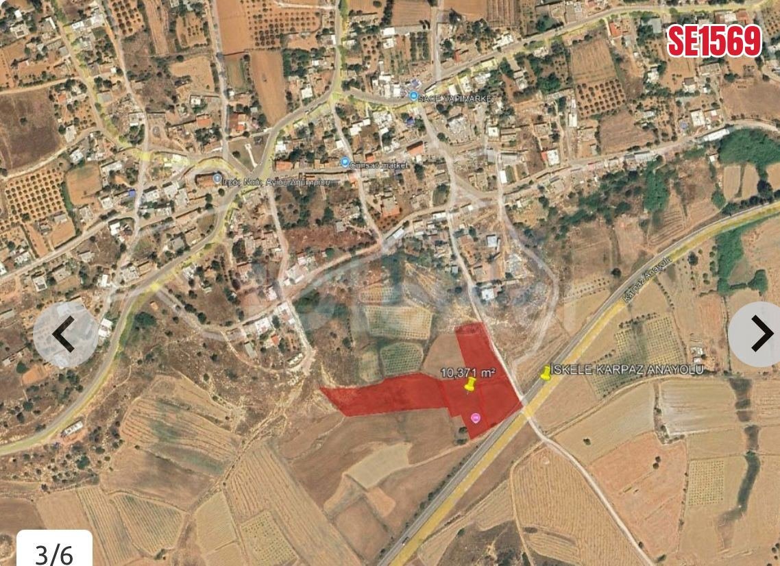 SE1569_60fa22085ce3 Large Residential Plot, Ziyamet, Iskele, North Cyprus Properties for Sale