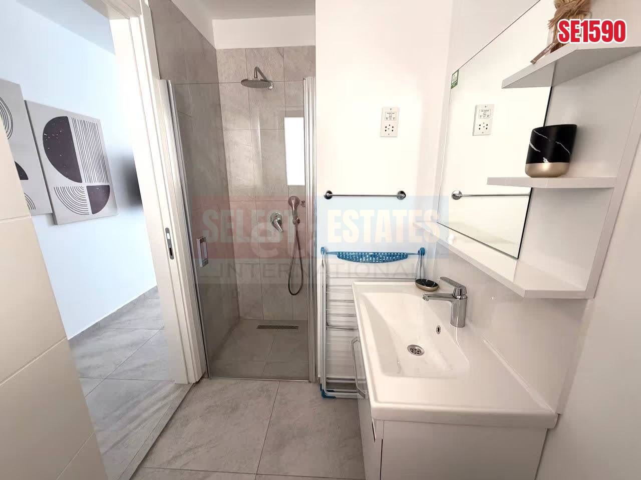 Beachfront Studio Apartment, Bafra, North Cyprus Properties for Sale