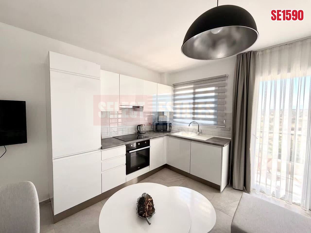Beachfront Studio Apartment, Bafra, North Cyprus Properties for Sale