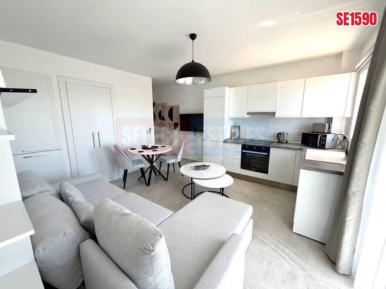 Beachfront Studio Apartment, Bafra, North Cyprus Properties for Sale