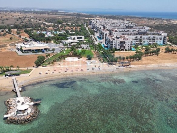 Beachfront Studio Apartment, Bafra, North Cyprus Properties for Sale