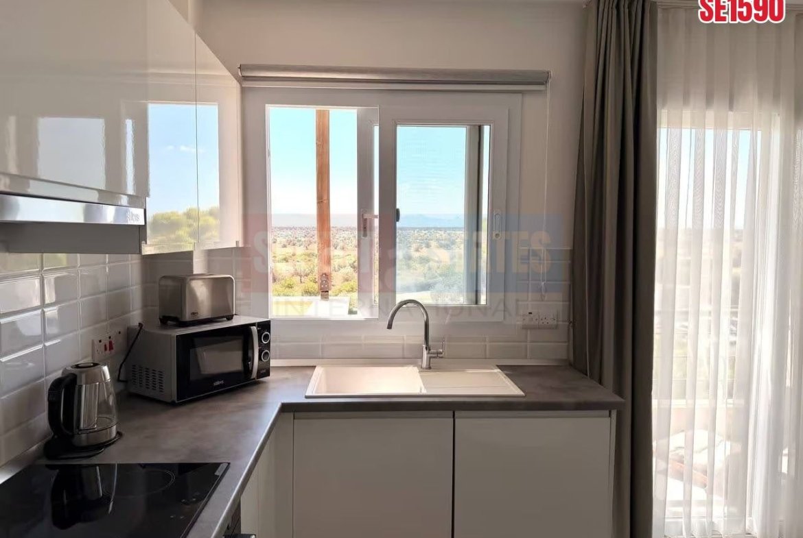 Beachfront Studio Apartment, Bafra, North Cyprus Properties for Sale