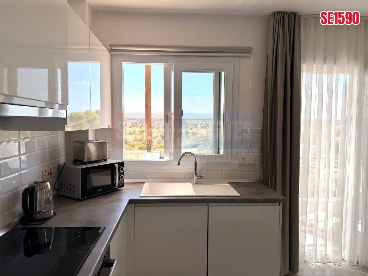 Beachfront Studio Apartment, Bafra, North Cyprus Properties for Sale