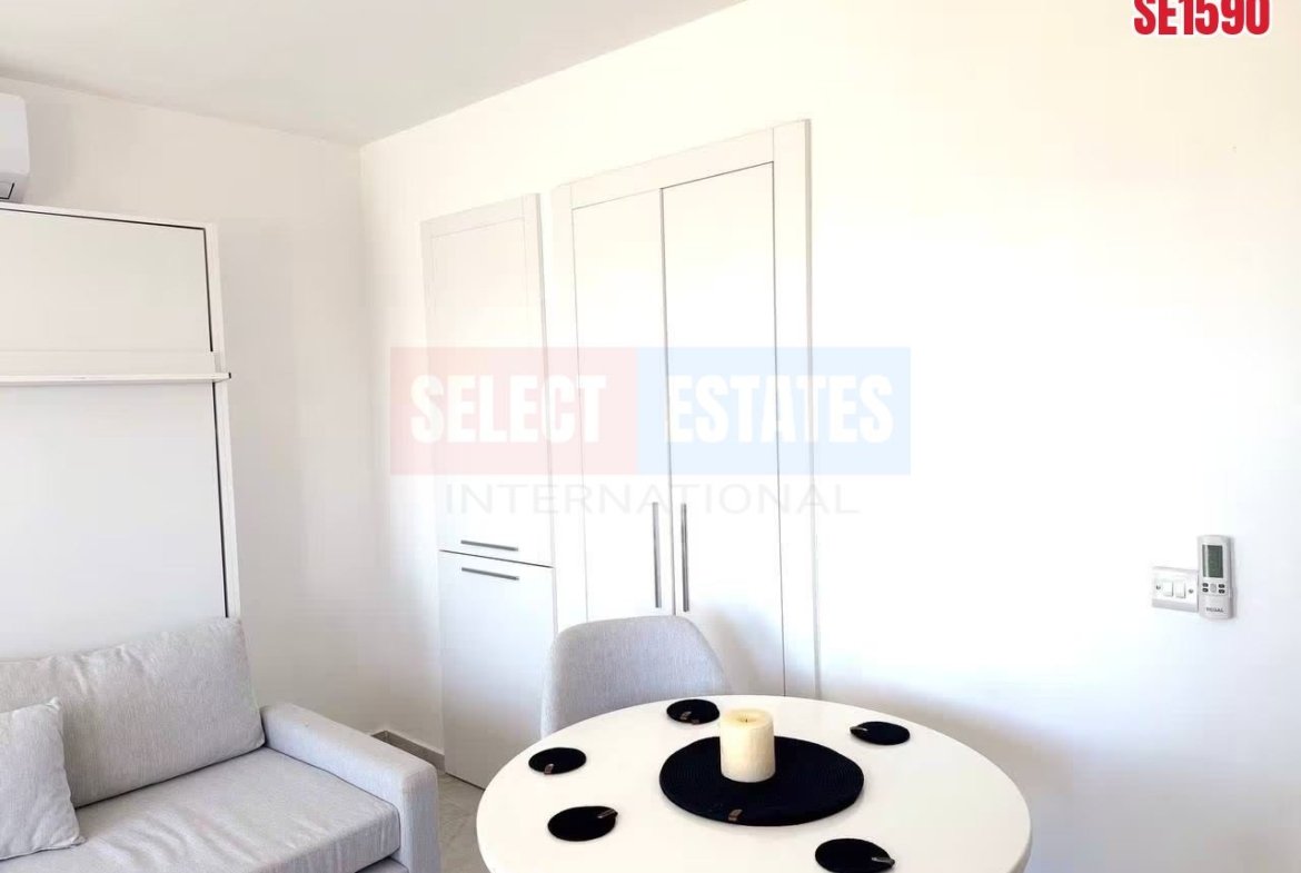 Beachfront Studio Apartment, Bafra, North Cyprus Properties for Sale
