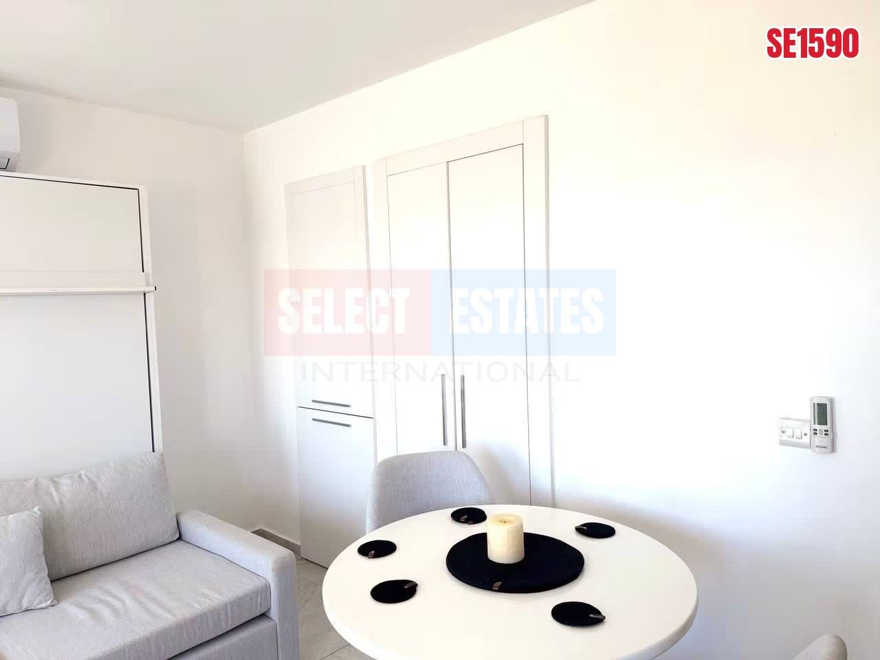 Beachfront Studio Apartment, Bafra, North Cyprus Properties for Sale