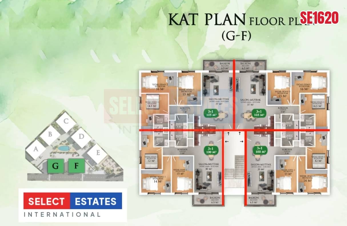 Newly Built Apartment, Gazimagusa, North Cyprus Properties for Sale